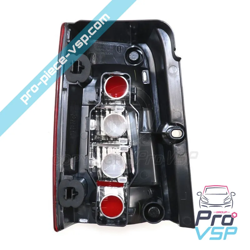 Cristal direito da luz traseira para ligier xtoo Jdm albizia bellier opale