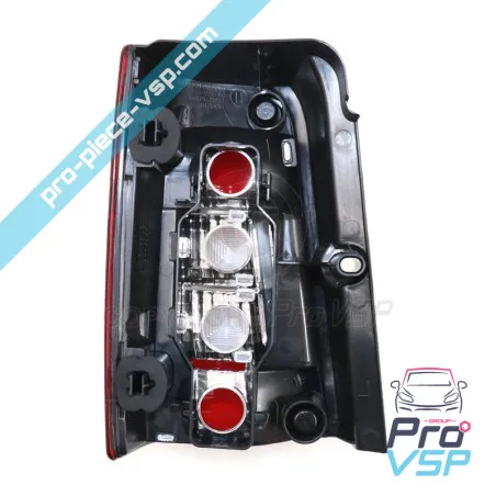 Cristal direito da luz traseira para ligier xtoo Jdm albizia bellier opale