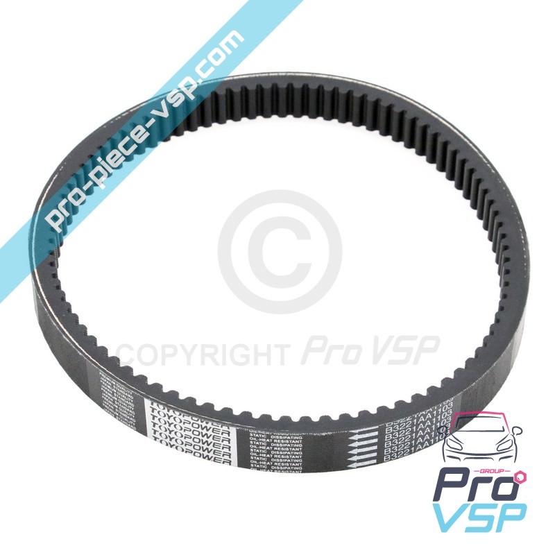 Dimmer belt