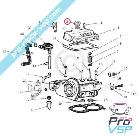 Bouchon de remplissage à visser
