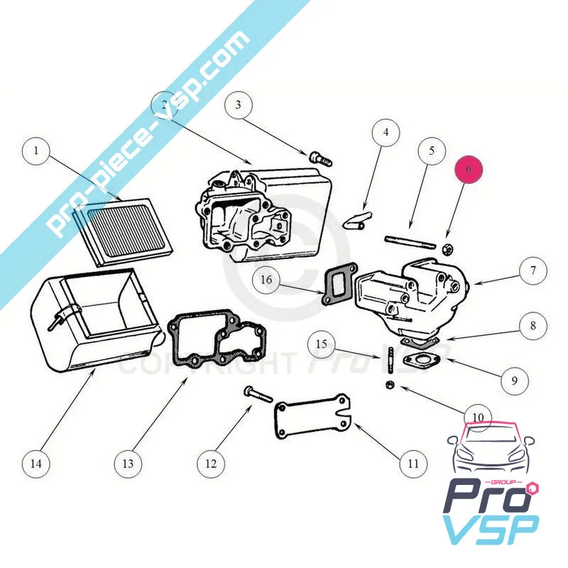 Lombardini exhaust nut focs y progress