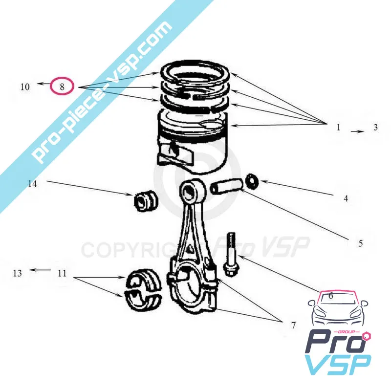 Origin-Segment für Lombardini-Motor focs progress