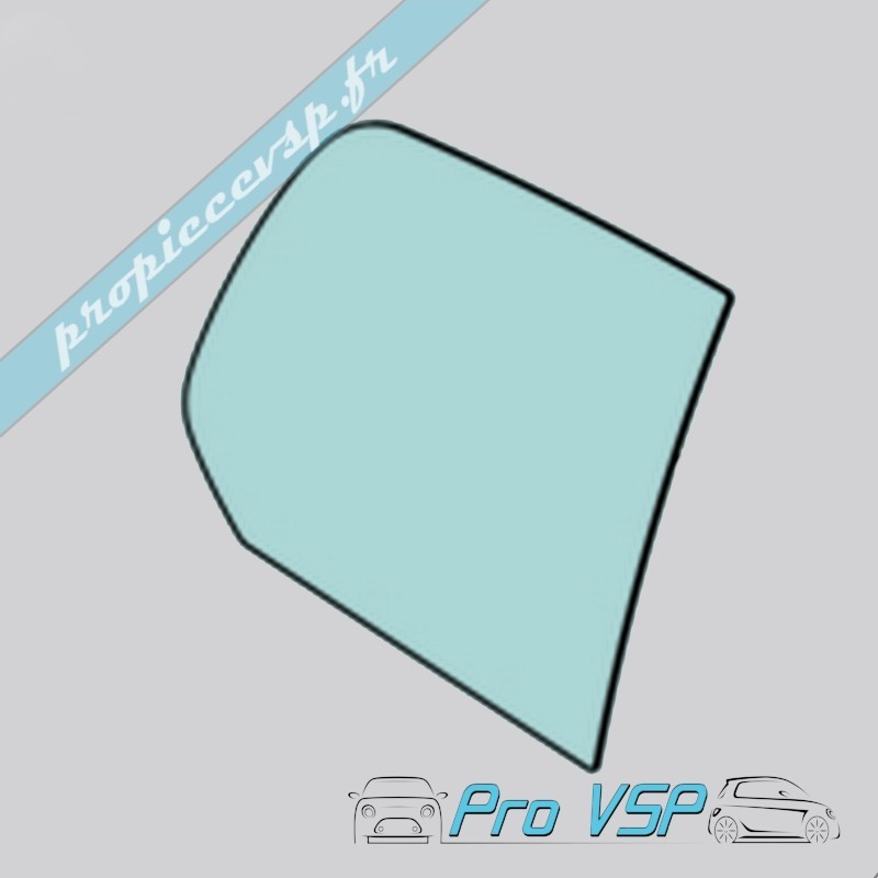 Green tinted straight glass for microcar mgo 3
