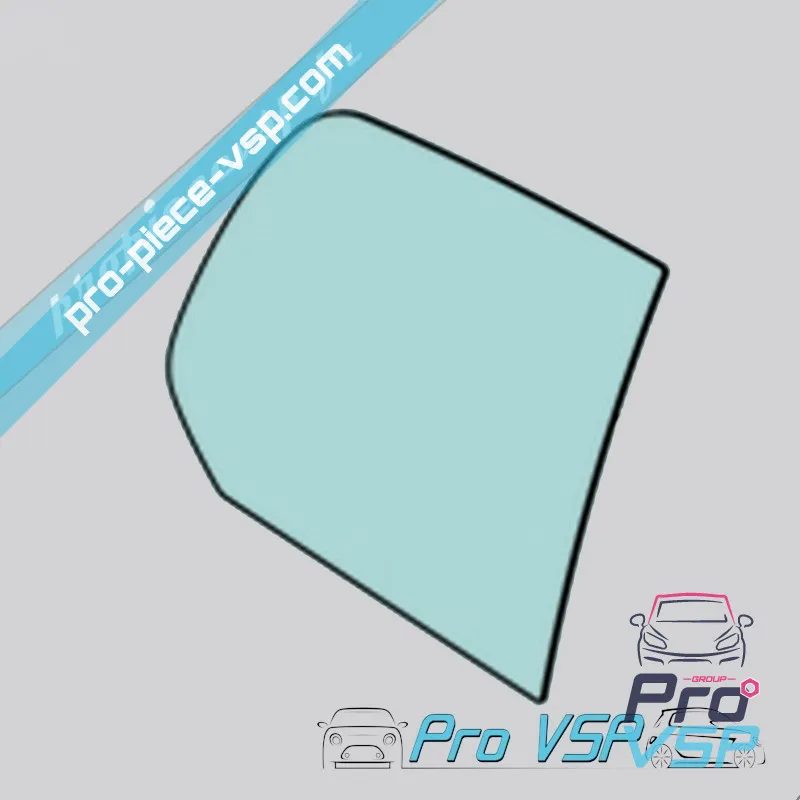 Vitre custode droite teintée verte pour microcar mgo 3