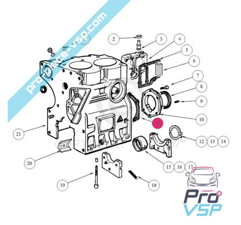 Rear bearing seal