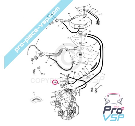 Motor stop solenoid valve