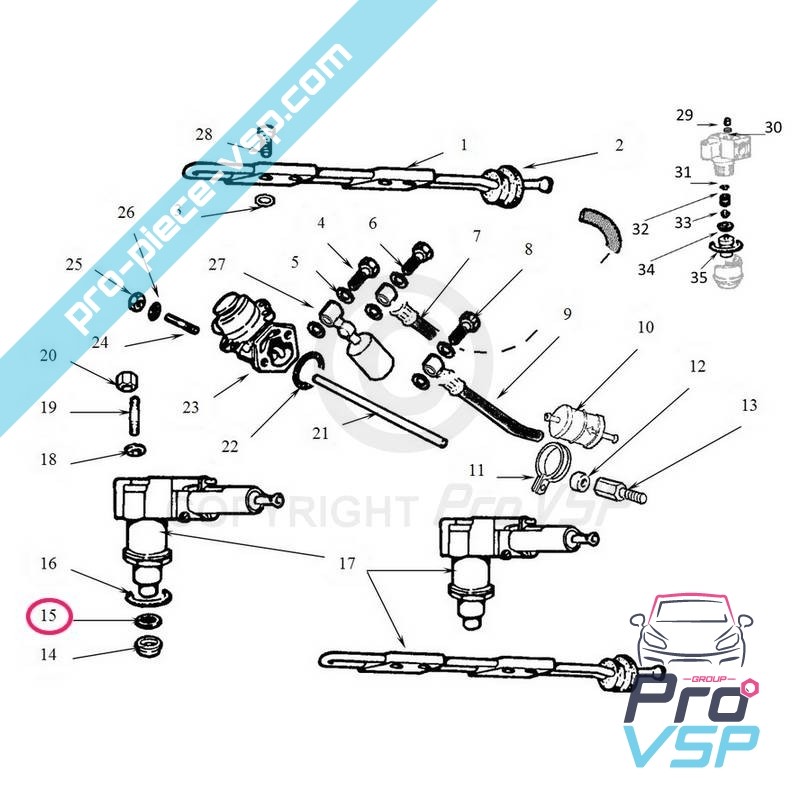 Injector copper seal