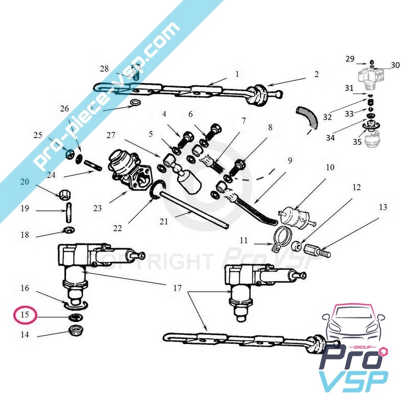 Injector de cupru