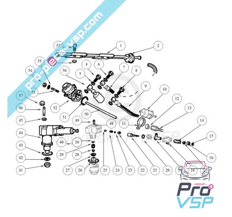 O-Ring Ramp-Dieseldurchmesser 8