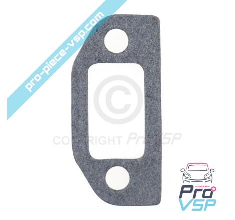 Water pump flange joint