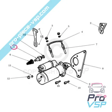 Sonda de presiune a uleiului de motor Lombardini focs și progress