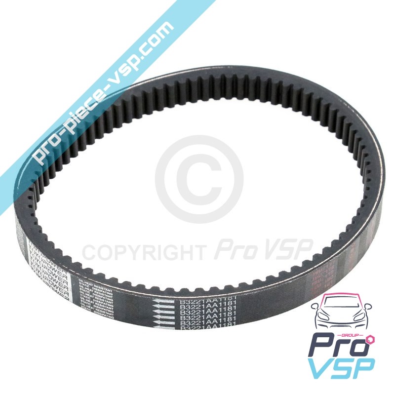 Dimmer belt