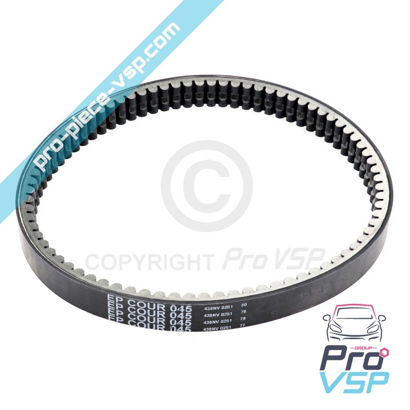 Dimmer belt