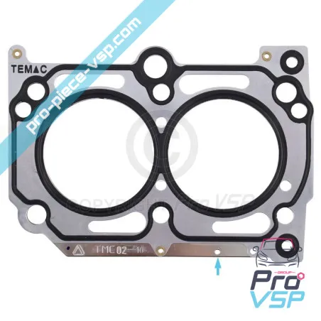 Cylinder head gasket Origin notch