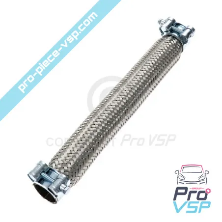 Flexible d'échappement pour ligier ambra , nova , be-up