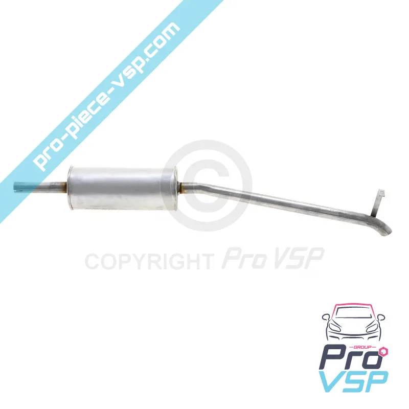 Avgasdämpare anpassningsbar för JDM albizia