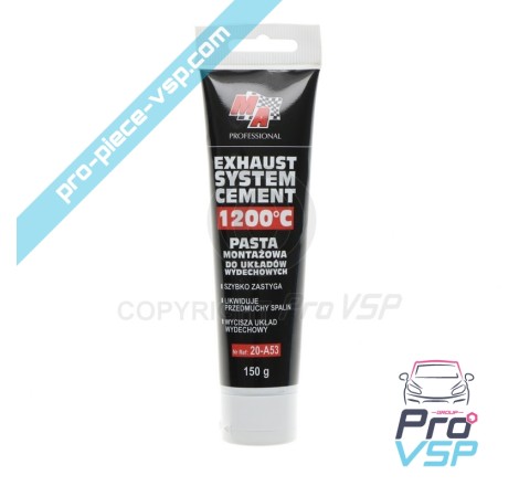 Exhaust paste