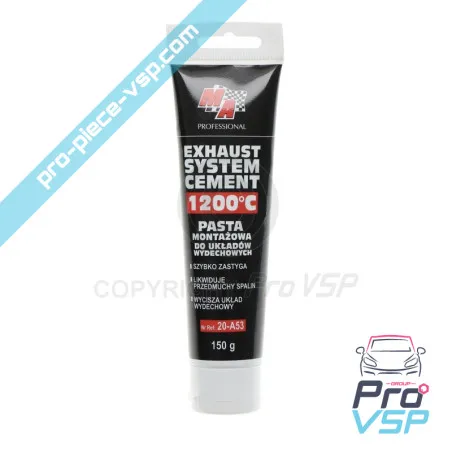 Exhaust assembly paste