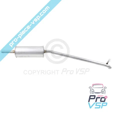 Silencieux d'échappement adaptable pour jdm abaca et abaca mountain