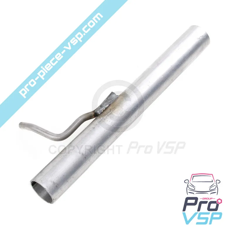 Tube de liaison d'échappement pour Microcar Mc1 et Mc2 avec moteur Lombardini et berceau en fer