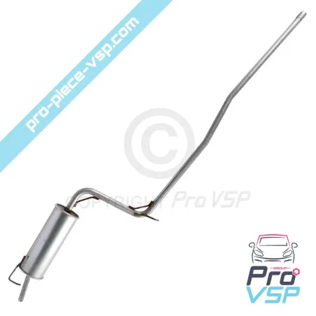 Exhaust origin for Microcar