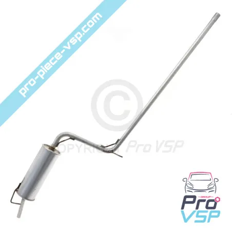 Scarico per Microcar Mc1