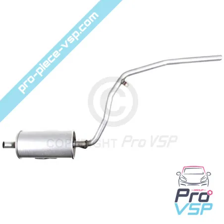 Rear silencer for aixam 500.4 and 500.5