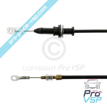Cable acelerador para JDM albizia y abaca (motor yanmar )