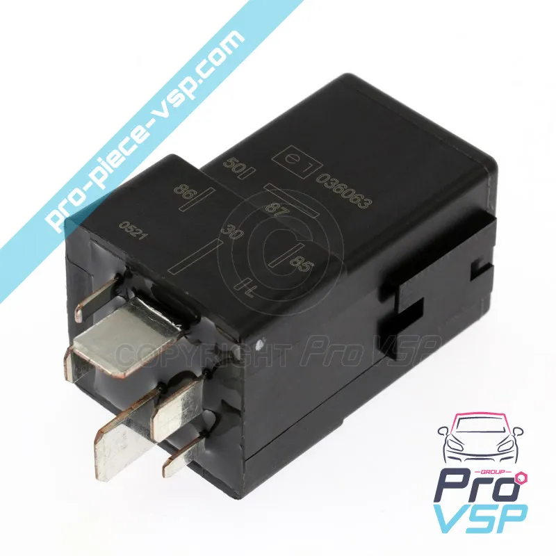 6-pin preheating relay for aixam