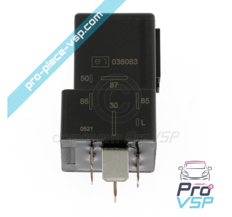 6 pin vorwärmrelais für aixam