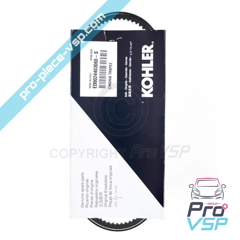 Correa del ventilador