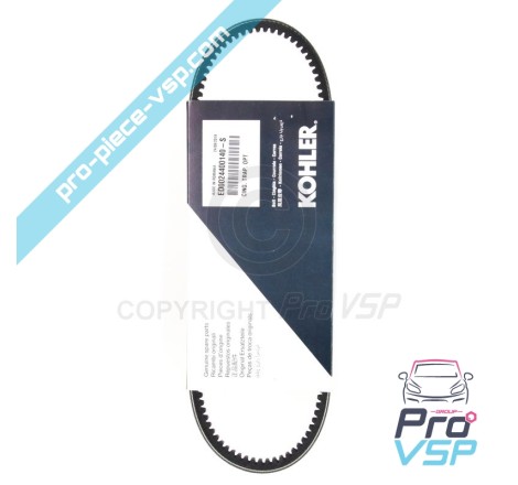 Correia de alternador para microcar virgo 3 mc1 mc2