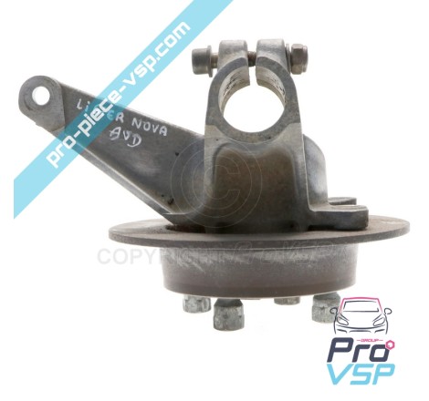 HUB + Disco de travão dianteiro direito usado para ligier nova