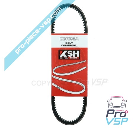 Correia de alternador adaptável para microcar Mgo 1 e 2 (motor Lombardini Progress )