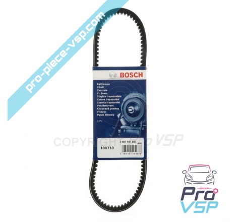 Correia de alternador por Gates para Ligier Microcar Dué (motor Lombardini Progress )