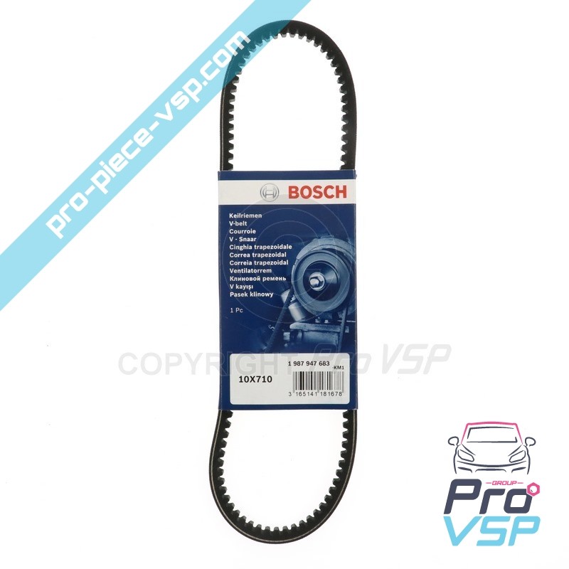 Correia de alternador por Gates para Ligier Microcar Dué (motor Lombardini Progress )