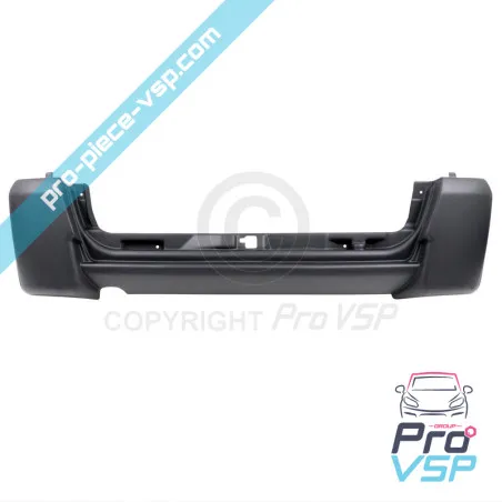 Rear bumper adaptable plastic ABS for Aixam City Roadline