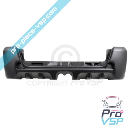 Rear bumper adaptable plastic ABS for Aixam City SPORT Scouty Dr.