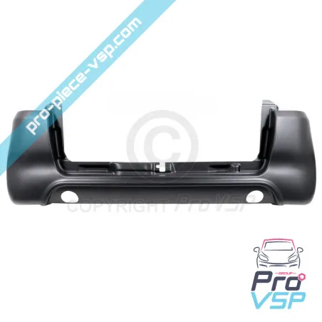 Rear bumper adaptable plastic ABS for Aixam Coupé Vision