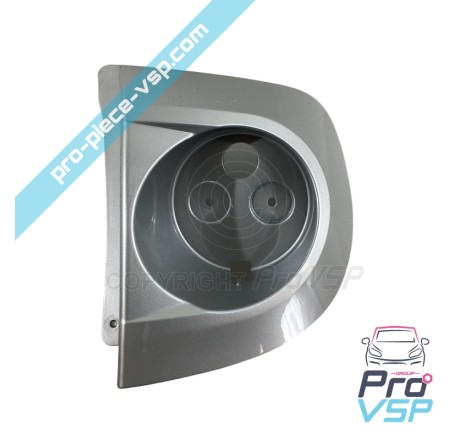 Hubcap della luce posteriore cromata dritta