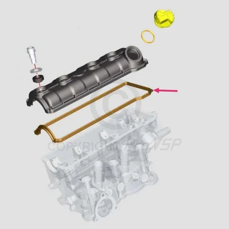 Lombardini Rocker Cover Liitos dci