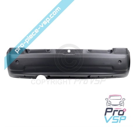 Rear bumper