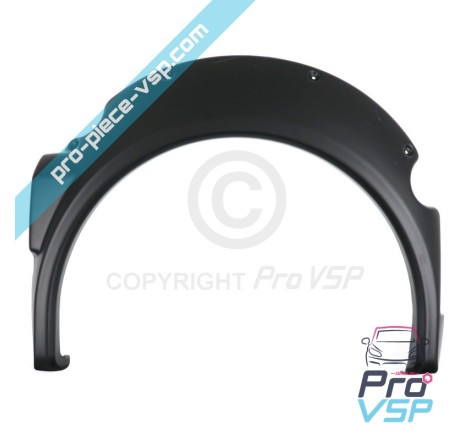 Right rear wing extension adaptable ABS plastic for Aixam City Sport Scouty Dr.