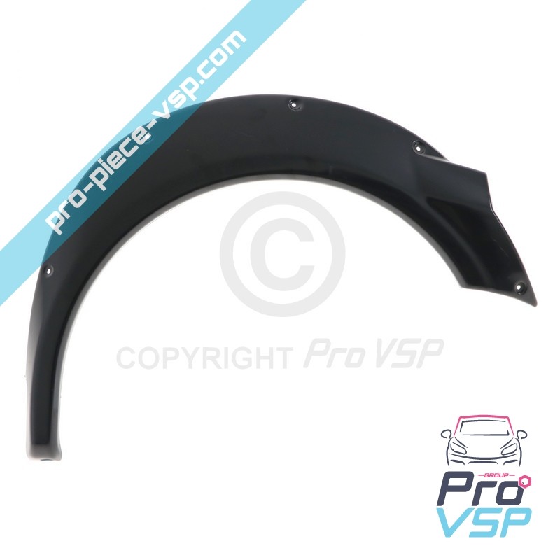 Right front fender extension