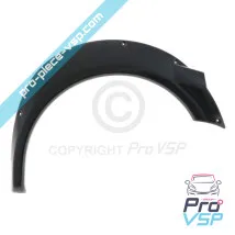 Front wing extension right adaptable plastic ABS for Aixam City Sport Scouty Dr.