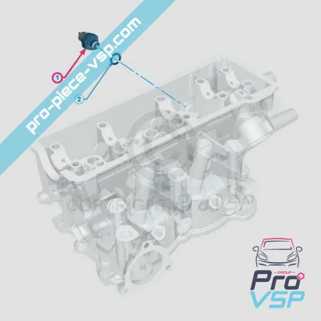 Sonde de pression d'huile moteur lombardini dci