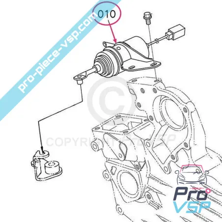 Arrêt moteur adaptable pour aixam