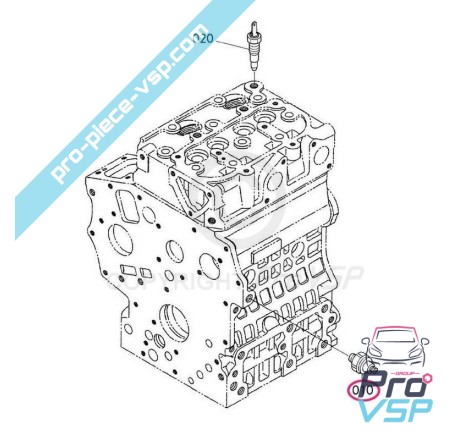 Oil pressure probe
