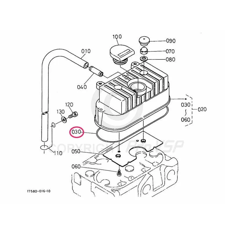 Rocker Cover Seal Alkuperä