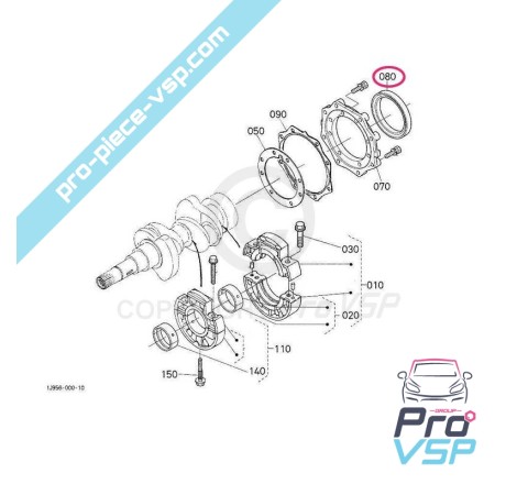 Joint spi villebrequin moteur kubota